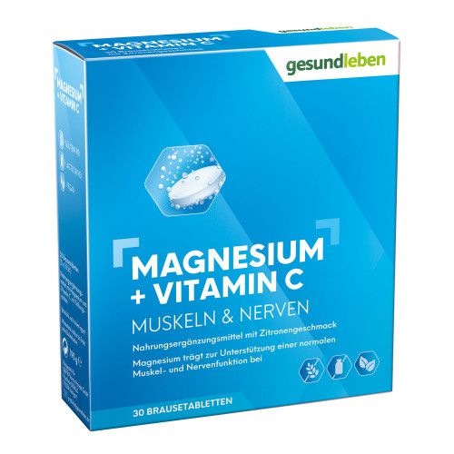 GESUND LEBEN Magnesium+Vitamin C Brausetabletten